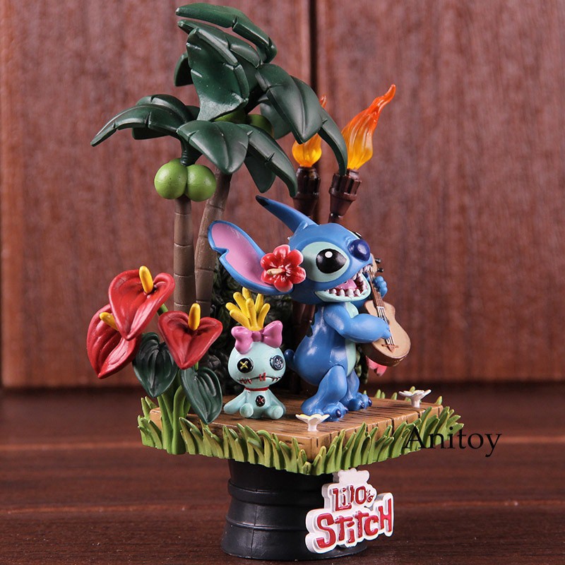 Mô Hình Nhân Vật Lilo And Stitch & Scrump Aishi Holiday Time Beast Kingdom