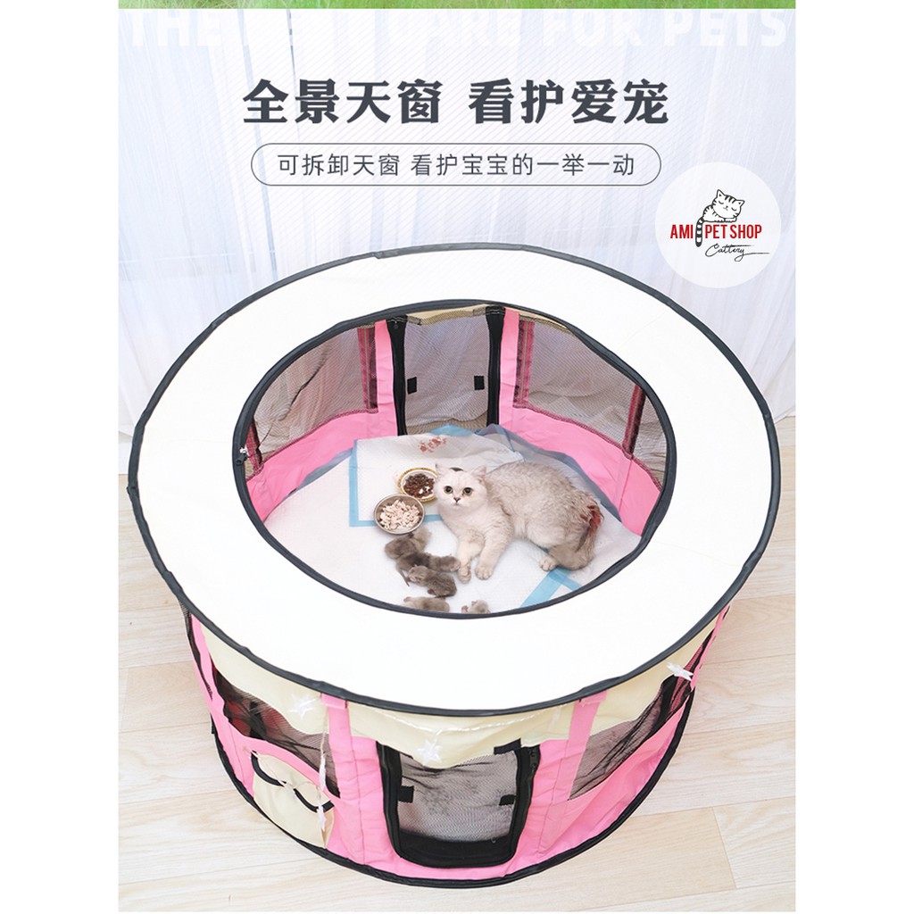 Chuồng quây vải chó mèo - NEW VERSION - Ami chuyên phụ kiện chó mèo Pet shop Miền tây