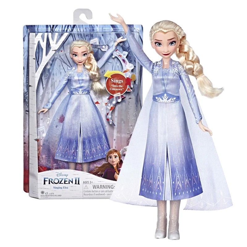 Đồ chơi Hasbro búp bê công chúa Elsa biết hát Frozen 2 E6852