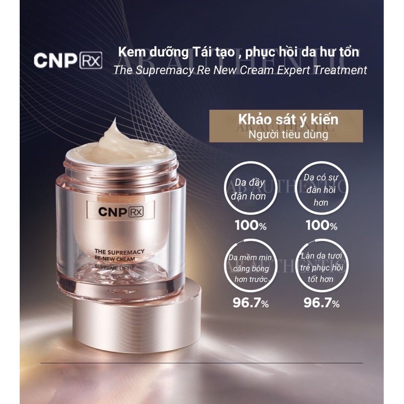 [Giá sỉ - Date 2024] Gói Sample Kem Cnp Rx dưỡng ẩm. làm sáng da,  tái tạo và trẻ hóa toàn diện - CNP RX Cream