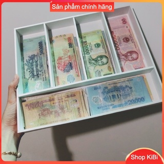Hộp chia tiền lẻ thu ngân 5 ngăn, kệ để đồ ngăn kéo, đựng đồ lặt vặt