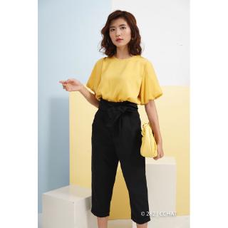 Quần lỡ cạp bèo nơ rời C45 CCHAT