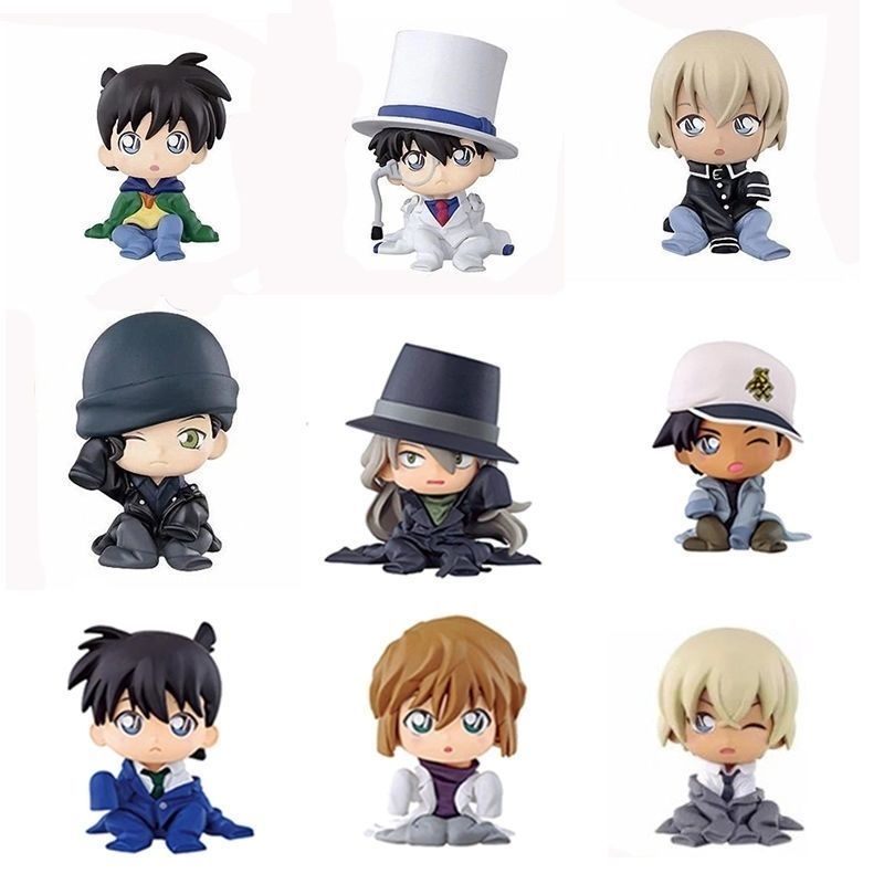 Mô Hình Nhân Vật Thám Tử Conan Kudo Shinichi Thủ Công Trang Trí Bánh Kem Bán Sỉ TGKX