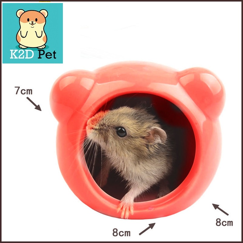 Nhà ngủ sứ ếch cho Hamster