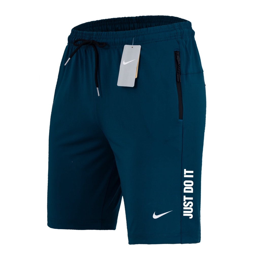 Quần short nam thể thao - quần đùi ba sọc nam cao cấp khóa kéo chống nước Q114