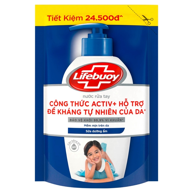 TÚI NƯỚC RỬA TAY LIFEBUOY 450g