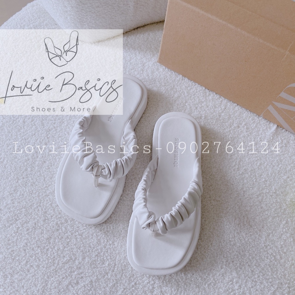 DÉP XUỒNG NỮ LOVIIE BASICS - DÉP LÊ NỮ - DÉP KẸP THỜI TRANG - DÉP BÁNH MÌ - D220310