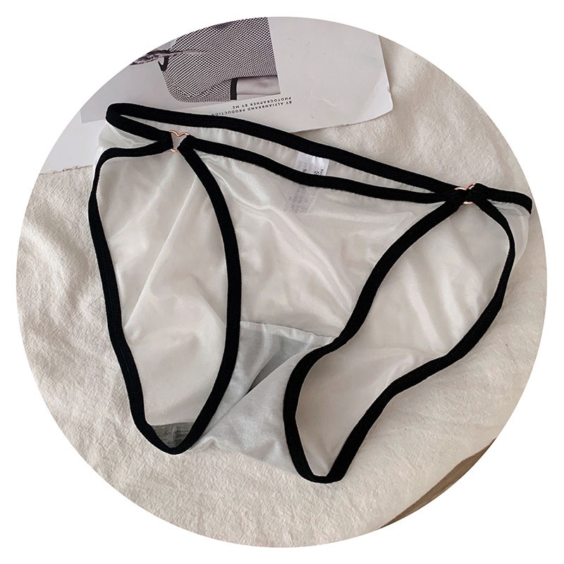 Quần Lót Lưới Siêu Mỏng Lưng Thấp Trong Suốt Mau Khô Gợi Cảm Cho Nữ