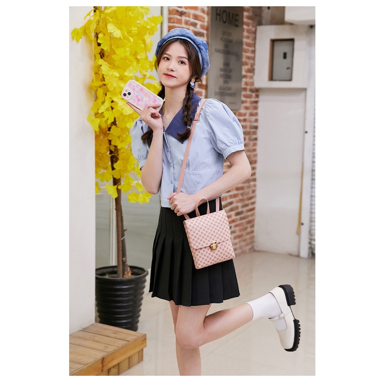 Balo da mini Chuwanglin thời trang trẻ trung cho nữ