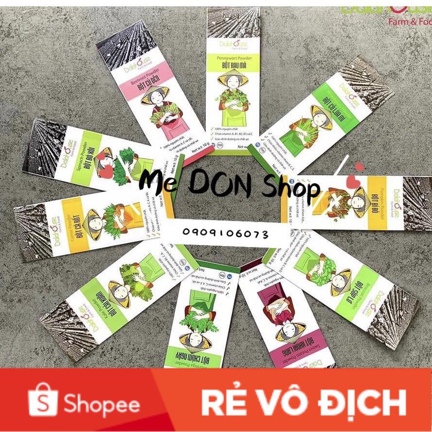 Bột rau củ sấy lạnh cho bé ăn dặm 10gr