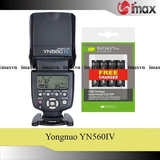 Đèn flash youngnuo yn560 iv + bộ pin sạc gp