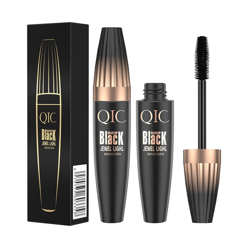 Mascara Sợi Tơ 4D Màu Đen Làm Dày Mi Chống Thấm Nước Thương Hiệu brroa