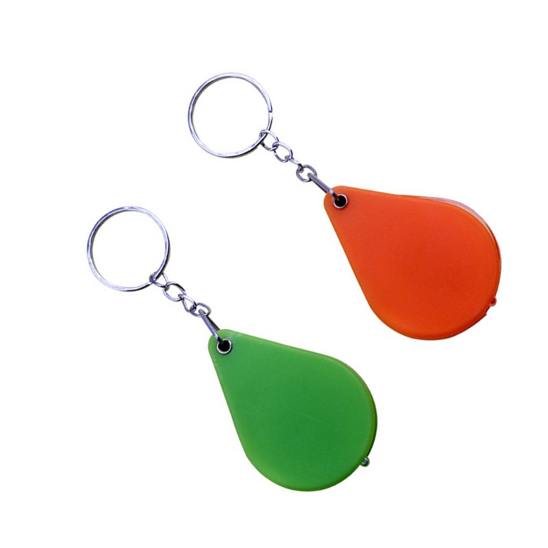 Kính lúp mini 10x bỏ túi gấp gọn có móc khóa