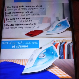 BÀN ỦI HƠI NƯỚIC PHILIP