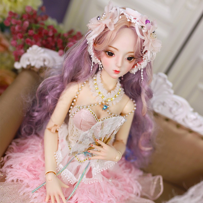 Dream Fairy 1/3 BJD doll mechanical joint Body With makeup 62cm height