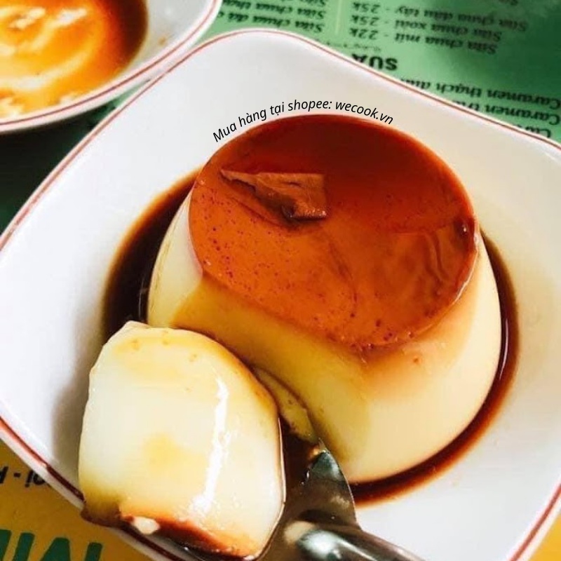 Hộp làm bánh flan caramen có nắp - Khuôn nhựa làm bánh da lợn, xu xê,sữa chua, thạch rau câu, trữ đông ăn dặm