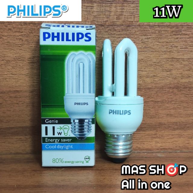 Bóng đèn compact Philips 11W - 3U Genie