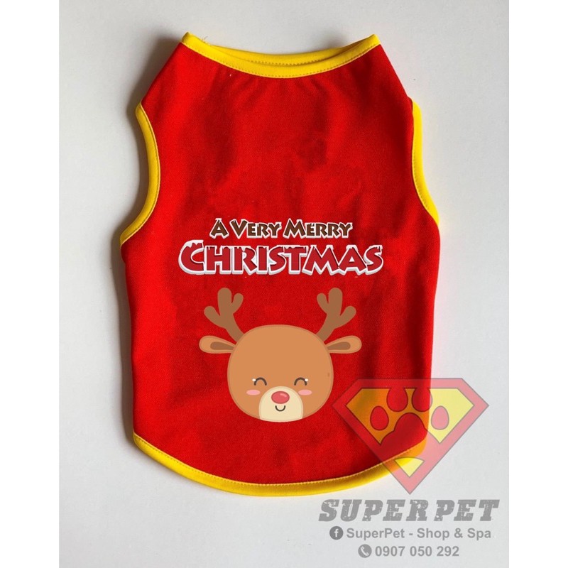 ÁO THÚ CƯNG NOEL BÉ HƯƠU CUTE SIÊU XINH GIÁ RẺ