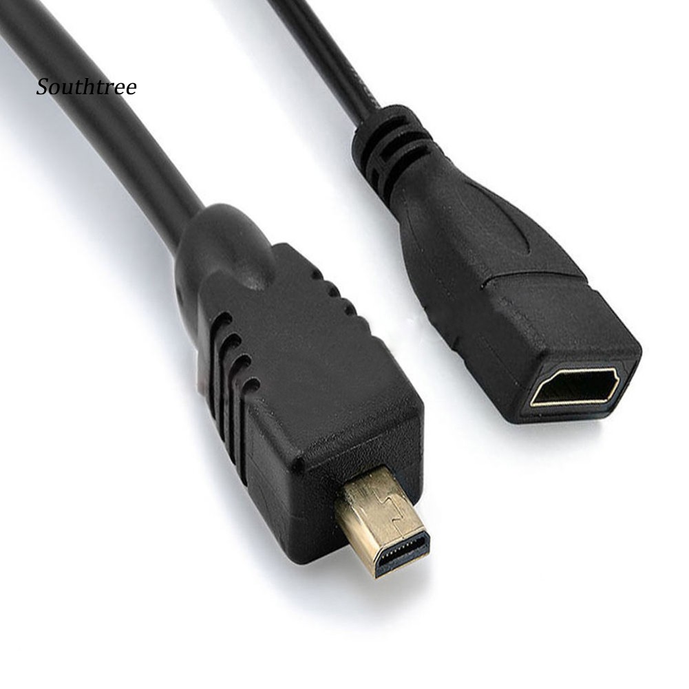 Cáp PVC Chuyển Đổi Chuôi 23cm 1080p Micro Hdmi Sang  Hdmi Chuyên Dụng