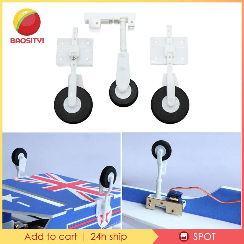 Set bánh răng hạ cánh máy bay SU27 RC với phụ tùng bánh xe cho RC Quadcopter