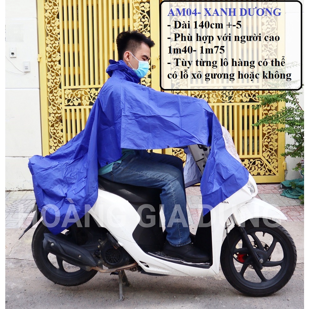 Áo Mưa Choàng Có Kính Đại, Áo Mưa Dành Cho Người Lớn