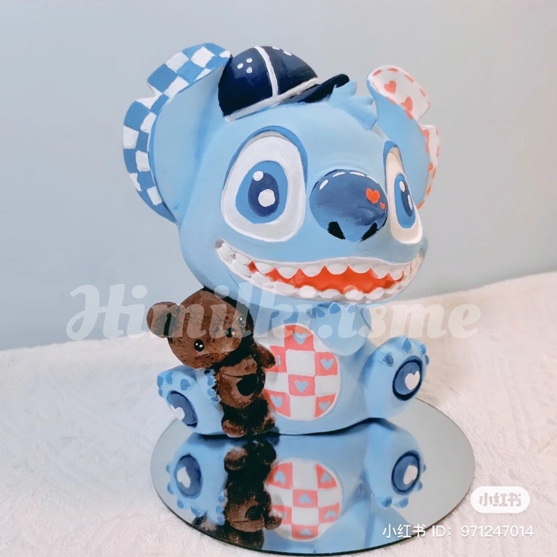 Ống heo Stitch tô tượng Stitch