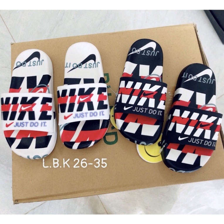 [Cực Chất]Dép lê NI.ke cho bé trai , bé gái hàng Quảng Châu Trung Quốc mềm êm size 25-35