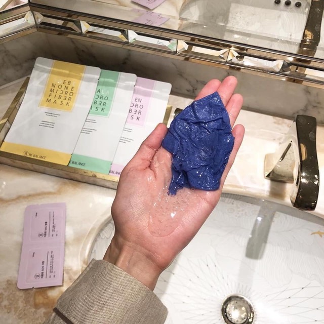 [DUTY FREE] MẶT NẠ BE'BALANCE INDEBE NONE MICRO FIBER MASK - TRẮNG DA, CHỐNG LÃO HOÁ | Thế Giới Skin Care