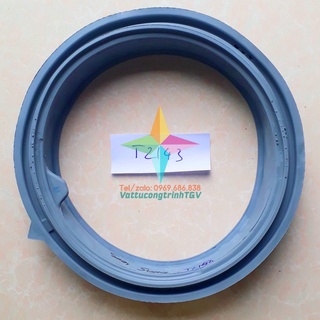 Gioăng cao su cửa DC64-01664A cho  máy giặt SAMSUNG cửa ngang 8-9kg