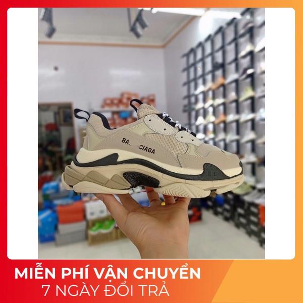 (⚡️Tặng Full bok + vớ + quà ⚡️) Giày sneakers B.LEN nam nữ tăng chiều cao 6cm êm chân nhiều màu GL 872