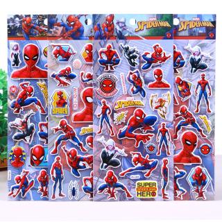 Miếng Dán Pvc Hình Người Nhện 3d Chống Thấm Nước