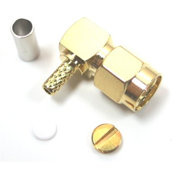 Đầu nối SMA vuông ren trong dùng cáp RG174 178 316