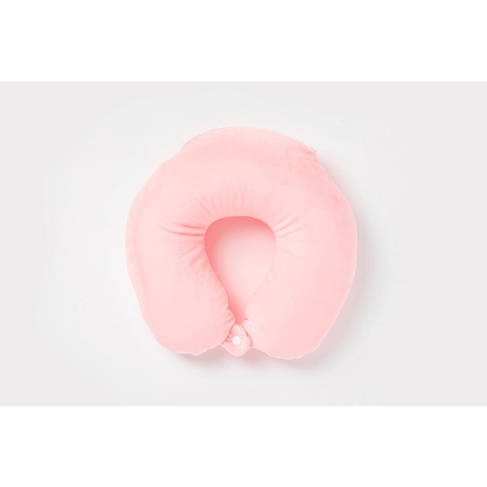 Gối Kê Cổ Vừa Làm Gối Ôm 2 Trong 1 ARTBOX Hàn Quốc Thiết Kế Hình Thỏ Hồng Dễ Thương