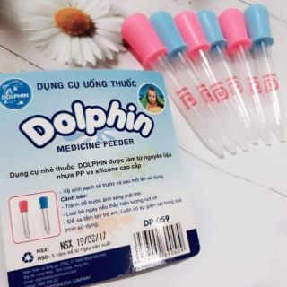 DOLPHIN- Dụng cụ uống thuốc( 6 cái 1 túi)