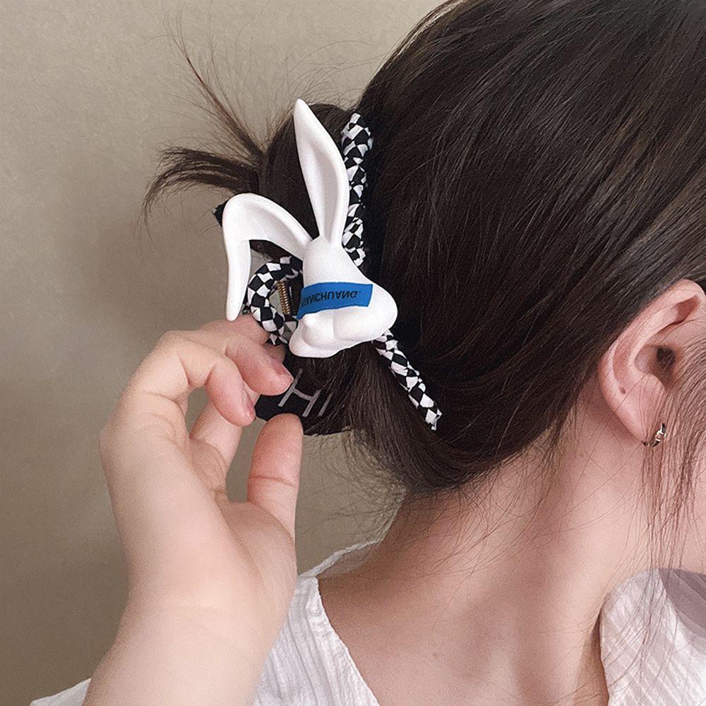 MXGOODS Kẹp Càng Cua / Kẹp Tóc Hình Thỏ / Cá Mập Đáng Yêu Cho Bé Gái