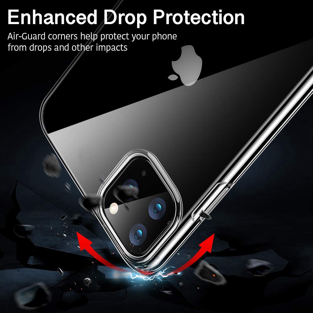 Ốp điện thoại TPU trong suốt thích hợp cho IPhone 11 11 pro 11 pro max
