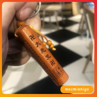 [Ảnh thật] Móc khoá gỗ Đại Bi Chú