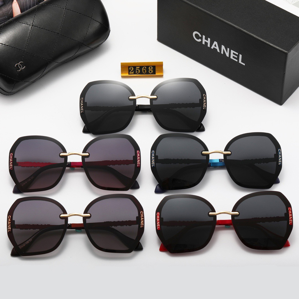 Chanel_ Kính râm 2021 Thời trang Hàn Quốc mới Kính râm phân cực nam và nữ Cặp đôi hợp thời trang Du lịch ngoài trời Kính râm lái xe thời trang Ngôi sao đường phố Chụp ảnh Kính râm chống tia cực tím hoang dã