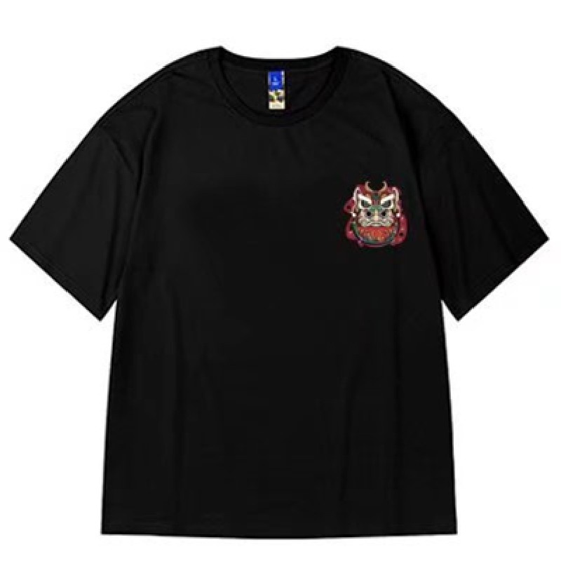 Áo Thun Tay Lỡ Cổ Tròn In Chữ M-8XL Phong Cách Hip Hop Thời Trang Mùa Hè Cho Nam Và Nữ