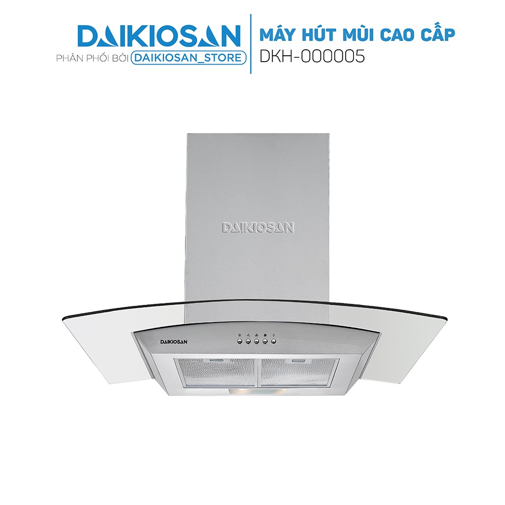 Máy hút mùi nhà bếp Daikiosan DKH-000005 - Lưu lượng hút: 750m3/h, thiết kế hiện đại, vận hành êm ái