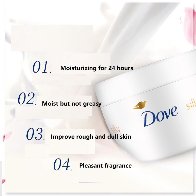 Kem dưỡng ẩm da lâu trôi Dove dung tích 300ml