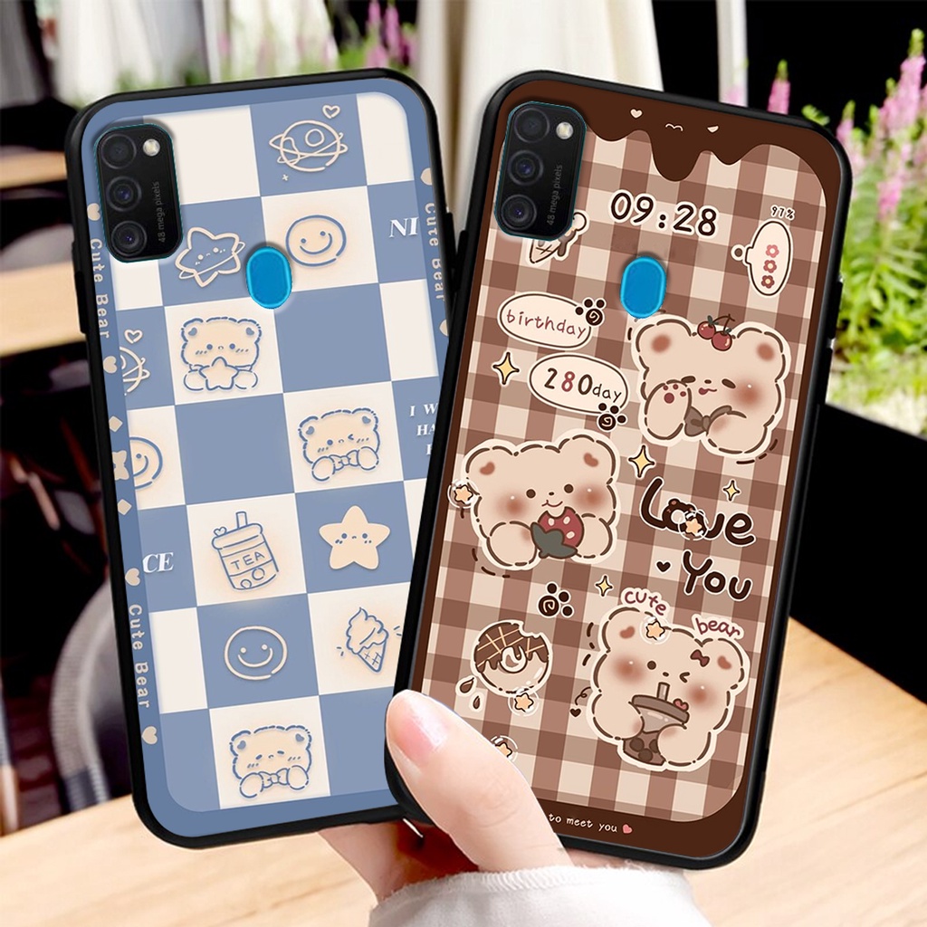 Ốp lưng Oppo A53 in hình 3D GẤU cute be@r, soda, happy day cực hot ,thời thượng