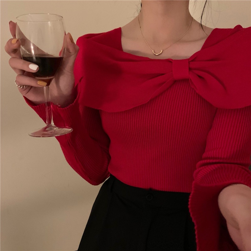 Áo len IELGY chui đầu cổ tròn thời trang dành cho nữ