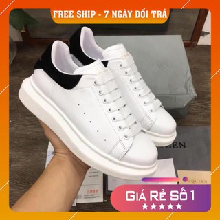 Giày thể thao Nam/Nữ MCQ gót nhung đen