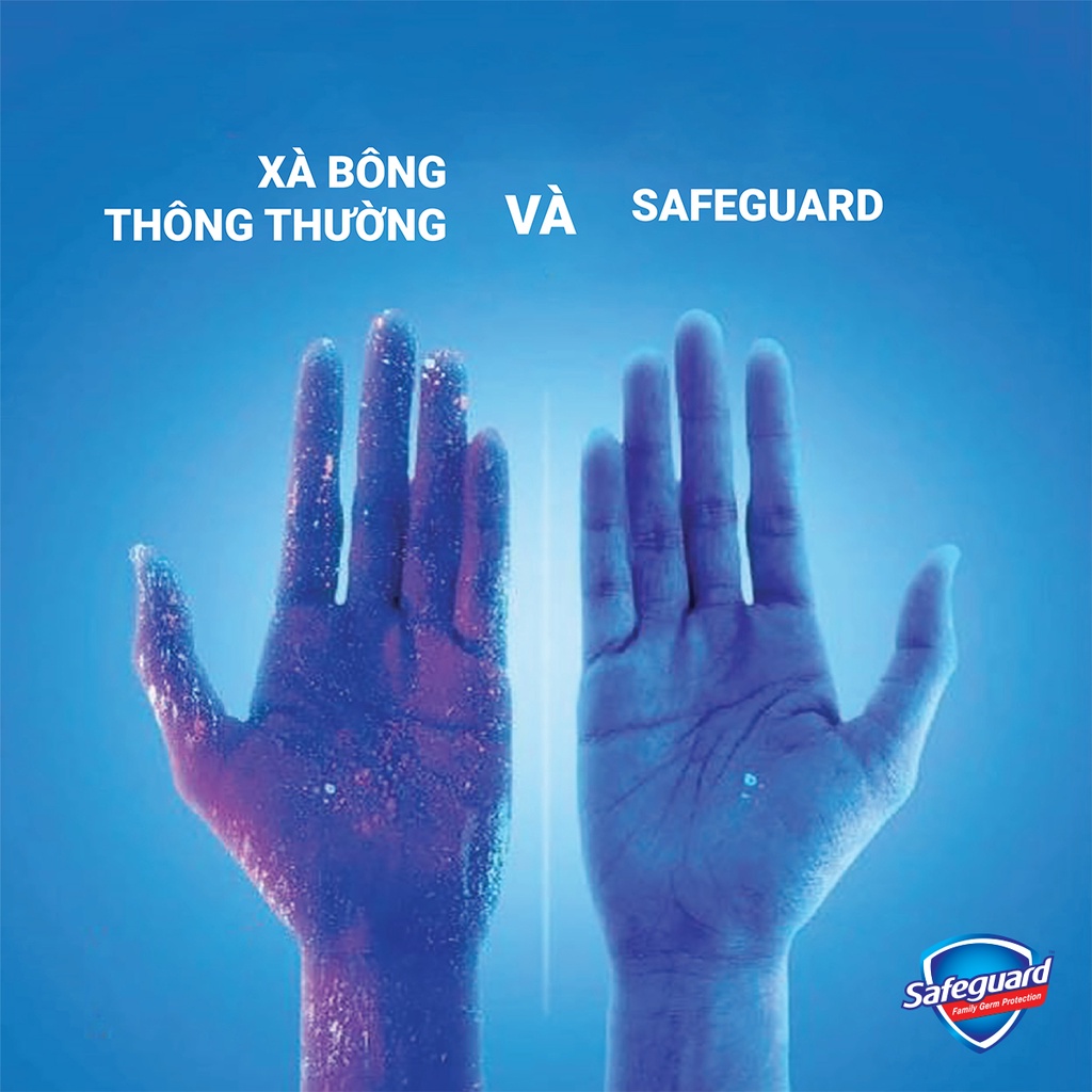 Combo Sữa tắm Safeguard Diệt 99.9% Vi Khuẩn Chai 720ml và Túi 620ml trắng tinh khiết