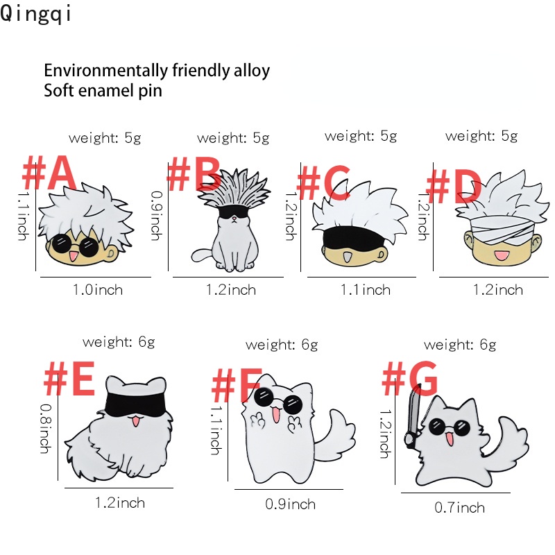 Ghim cài áo Miss Zoe hình nhân vật anime đáng yêu thời trang cho nam và nữ