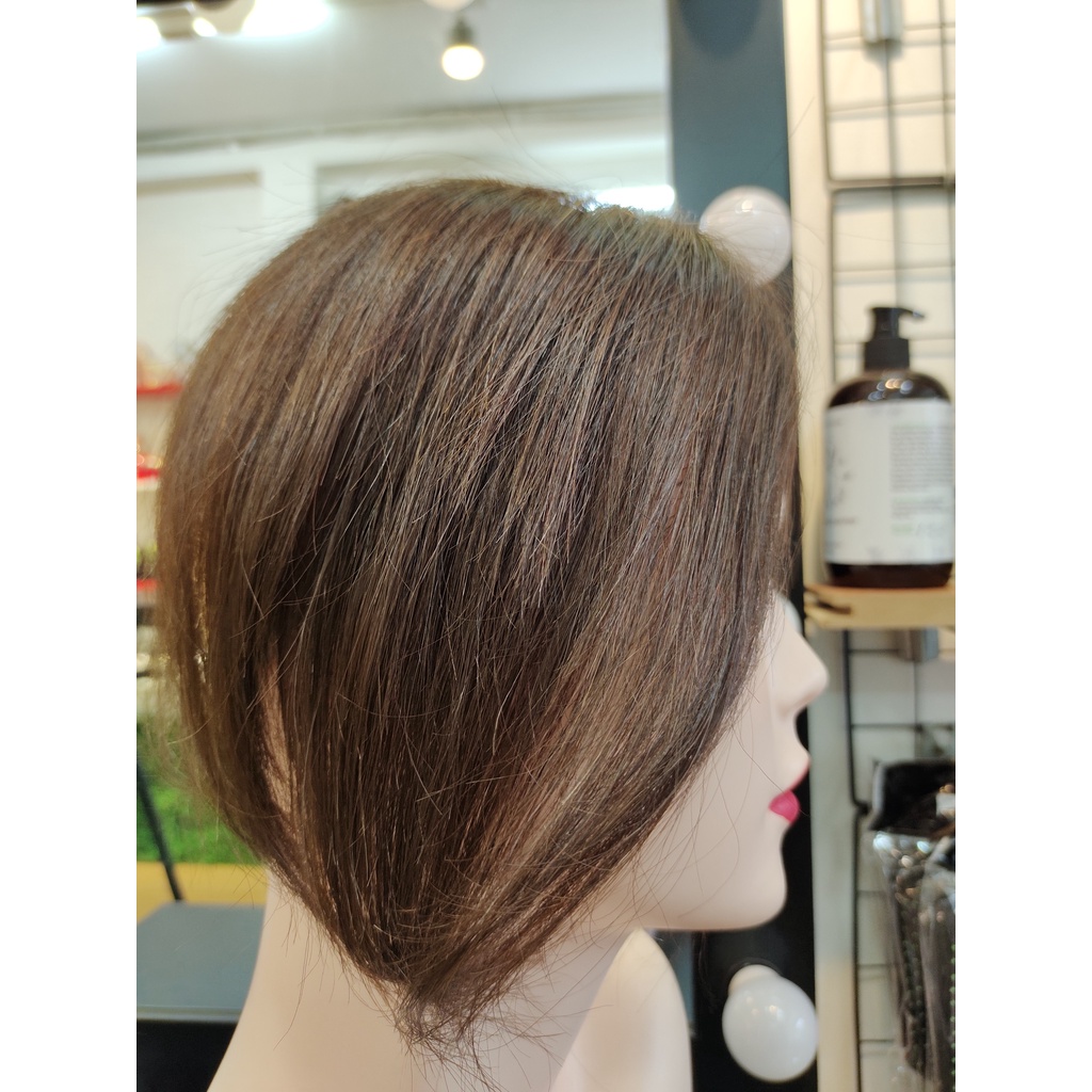 [Mã BMBAU300 giảm 7% đơn 499K] Tóc Mái Hói Phủ Đỉnh Hai Mái 30cm WINA 360 Mh-004 Chẻ Ngôi Như Thật