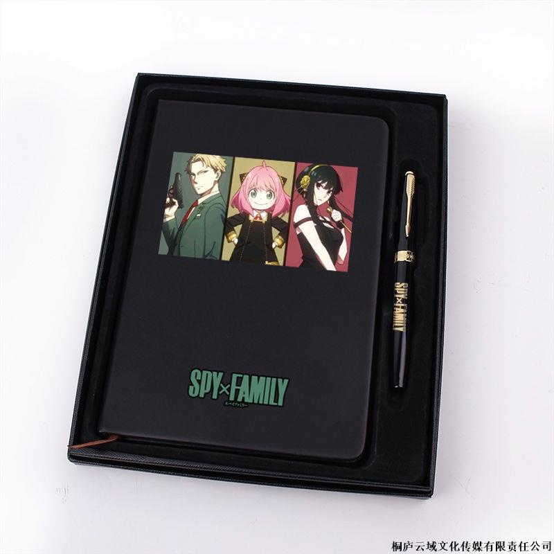 Anime Spy X Family Lid Forge Anya Yor Yuri Notebook EXERCISE SÁCH Nhật Ký Dễ Thương Notebook Sinh Viên Văn Phòng Phẩm