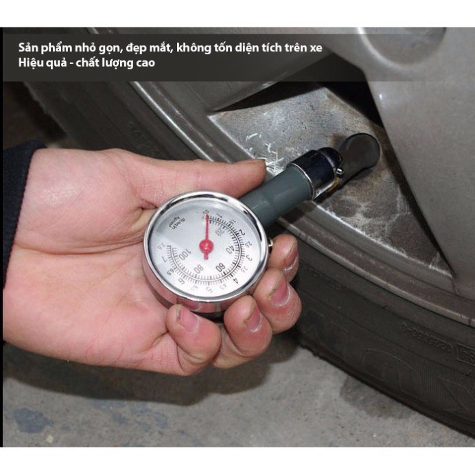 HDF Đồng hồ đo áp suất lốp chô ô tô, xe máy 25 H483