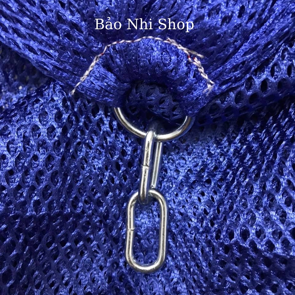 Võng lưới 2 lớp size 2M3 x 1M3 , nặng 1kg , cán thép 57cm , lưới võng người lớn